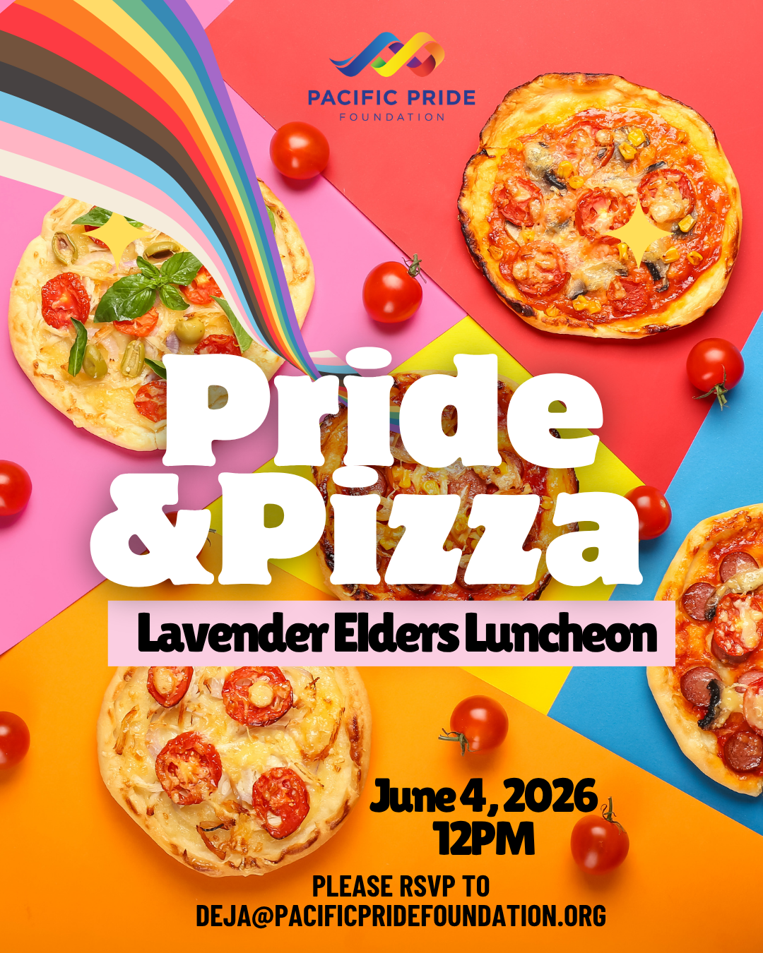 Pride & Pizza Lavender Elders Luncheon